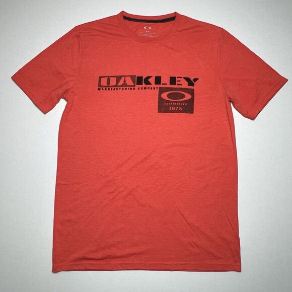 Oakley Other - Oakley Graphic Tee Orange Men’s Regular Medium Logo EST 1975